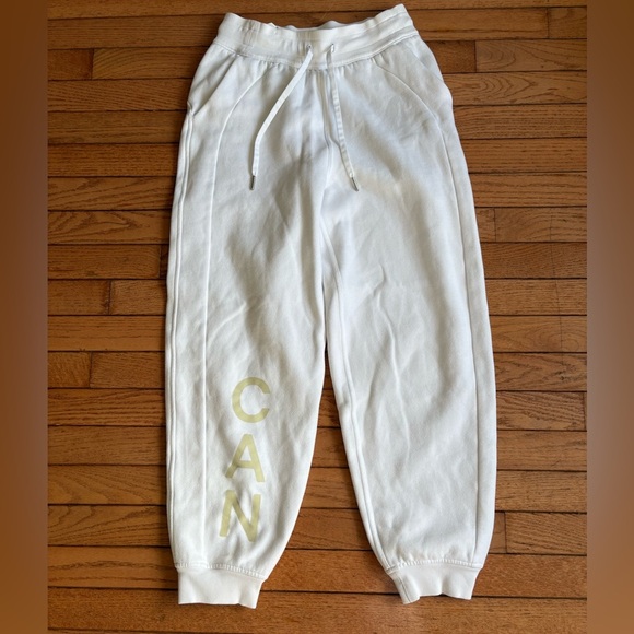 Lululemon Team Canada Relaxed Fleece High Rise Joggers size 4 - Picture 5 of 9